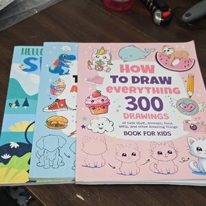 Children's Bundle of Learn How To Draw And Coloring Books
